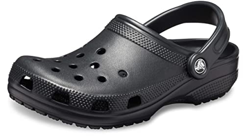 "Popular and Comfortable: Crocs Classic Clogs for Adults - Unisex Design in Black, Size 6 Men / Size 8 Women, Perfect for Everyday Wear"