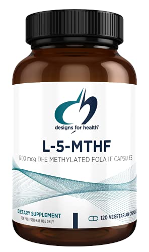 Designs for Health L-5-MTHF Folate Supplement - 1000mcg
